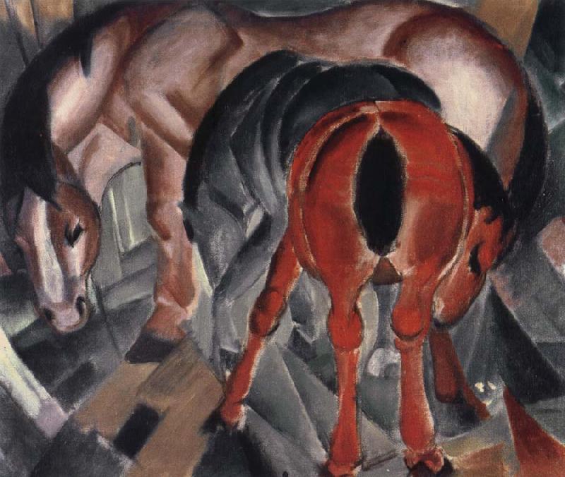 Franz Marc Horse with two foals